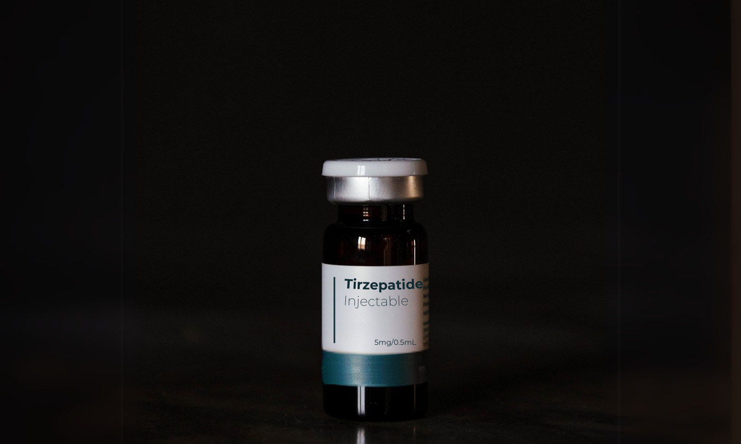 Vial of Tirzepatide and Semaglutide